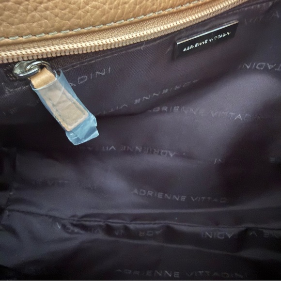 NWOT Adrienne Vittadini Leather Cheedah Print Hobo Bag - Picture 10 of 12